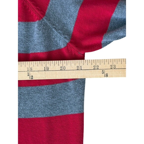 Atlanta Falcons Cutter And Buck Women’s Sz XL Red & Gray Cotton Hooded Sweater - Picture 11 of 16